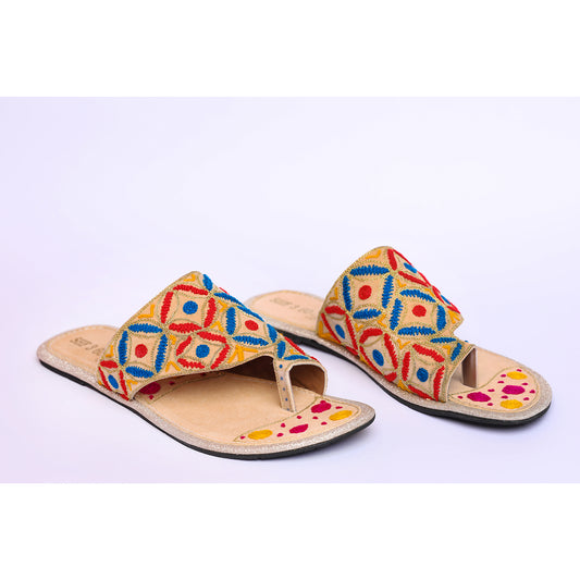Balochi Embroidered Chappal