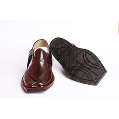 NOROZI CHAPPAL WITH SINGLE TIRE BROWN