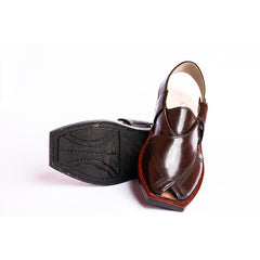 NOROZI CHAPPAL WITH SINGLE TIRE BROWN