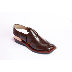 NOROZI CHAPPAL WITH SINGLE TIRE BROWN