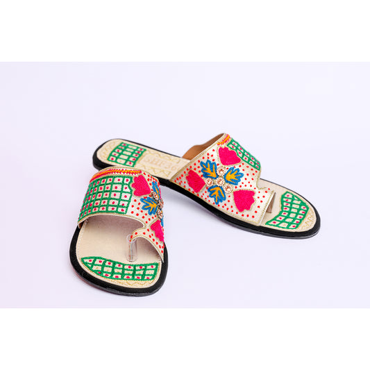 Balochi Embroidered Chappal