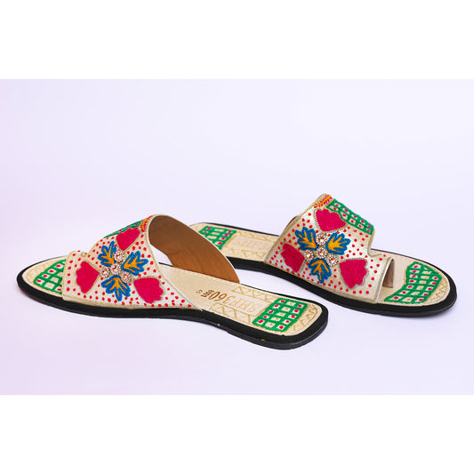 Balochi Embroidered Chappal