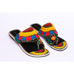 Classic Balochi Embroidered Chappal