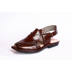 CHARSADA CHAPPAL WITH SINGLE TIRE SOLE MUSTARD RED