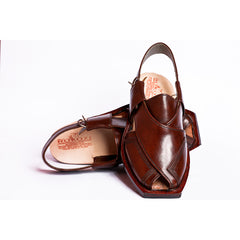 CHARSADA CHAPPAL WITH SINGLE TIRE SOLE MUSTARD RED
