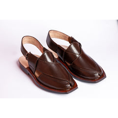 NOROZI CHAPPAL WITH SINGLE TIRE BROWN
