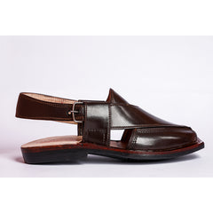 NOROZI CHAPPAL WITH SINGLE TIRE BROWN