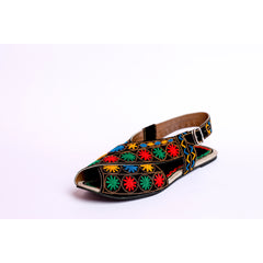Peshawari Chappal with Embroidered work
